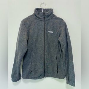 Columbia zip up fleece, women’s medium